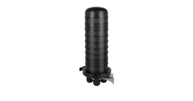 Муфта оптическая тупиковая NIKOMAX NMF-SC-1V-48-4MS, портов: 4, 48 волокон, с механической герметизацией вводов, c комплектом для крепежа,, пластик, черный (NMF-SC-1V-48-4MS)