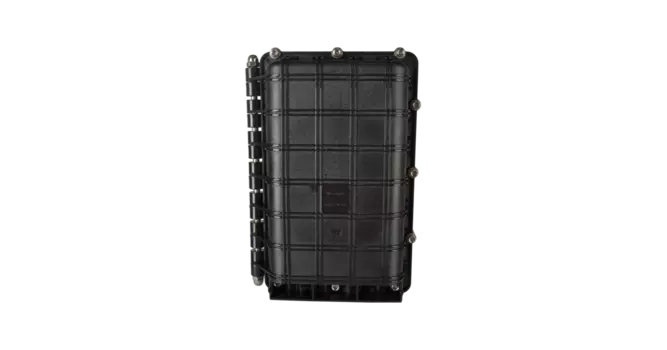 Муфта оптическая тупиковая NIKOMAX NMF-SC-3V-48-6MS, портов: 6, 48 волокон, с адаптерной планкой под 8 SC адаптеров, с механической герметизацией вводов, пластик, черный (NMF-SC-3V-48-6MS)