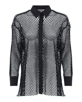 рубашка из сетчатого MSGM