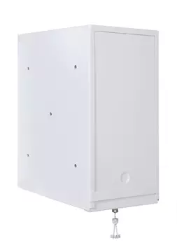 Шкаф коммутационный ЦМО ШРН-А-6.500 6U 600x500мм пер.дв.стал.лист несъемн.бок.пан. серый