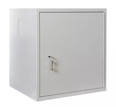Шкаф коммутационный ЦМО ШРН-А-9.520 9U 600x525мм пер.дв.стал.лист несъемн.бок.пан. серый
