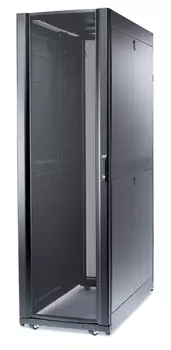 Шкаф монтажный APC AR3300 600мм 1200мм 2 бок.пан. 1363.64кг черный