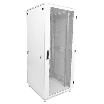 Шкаф телекоммуникационный напольный 42U (600 × 800) дверь перфорированная 2 шт.