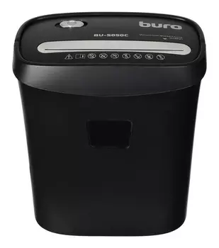 Шредер Buro Home BU-S050C (секр.P-3)/фрагменты/5лист./13лтр./пл.карты
