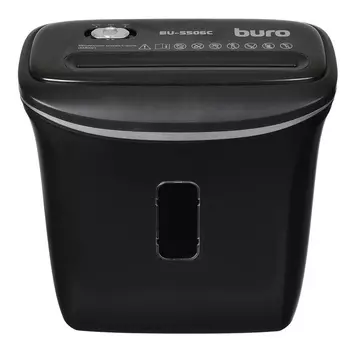 Шредер Buro Home BU-S506C (секр.P-4)/фрагменты/5лист./12лтр./пл.карты