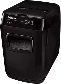 Шредер Fellowes AutoMax 130C (секр.P-3)/фрагменты/130лист./32лтр./пл.карты