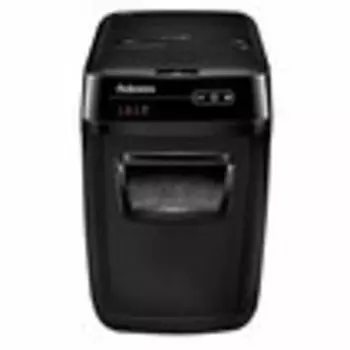 Шредер Fellowes AutoMax 200M с автоподачей (секр.P-5)/фрагменты/200лист./32лтр./скобы/пл.карты