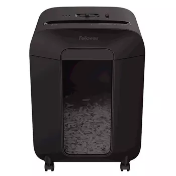 Шредер Fellowes PowerShred LX85 (секр.P-4)/перекрестный/12лист./19лтр./скрепки/скобы/пл.карты