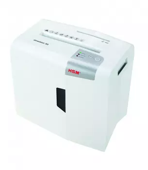 Шредер HSM ShredStar X8 (секр.P-4)/фрагменты/9лист./18лтр./скобы/пл.карты/CD