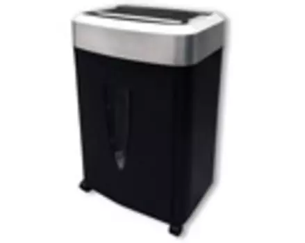 Шредер Office Kit S190 (1х2) черный (секр.P-7)/фрагменты/5лист./20лтр.