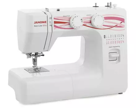 Швейная машина Janome Sew Line 500s белый