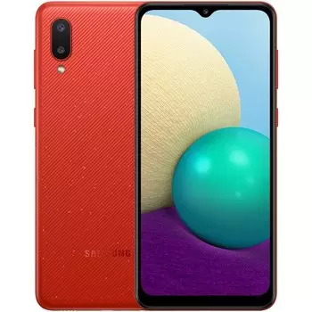 Смартфон Samsung Galaxy A02 SM-A022G 32 ΓБ красный