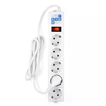 Сетевой фильтр Powercube Сетевой фильтр SPG-B-6-WHITE 1.9м (5 розеток)