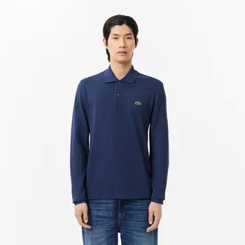 Мужское поло Lacoste L.12.21 Classic Fit с длинным рукавом