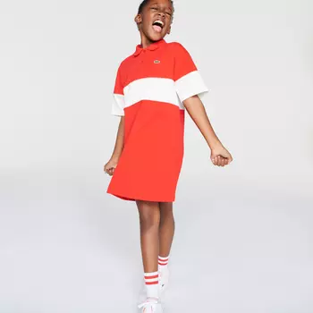 Детское платье Lacoste из хлопка