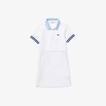 Детское платье Lacoste из хлопка Piqu?