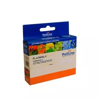 Картридж струйный ProfiLine PL-LC565XL-Y (LC565XL-Y), желтый, совместимый, для Brother MFC-J2310/MFC-J2510/MFC-J3520/MFC-J3720/MFC-J4410DW/MFC-J4510DW
