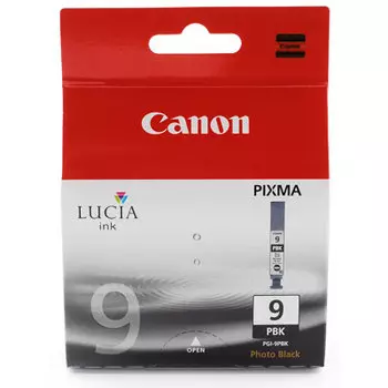 Картридж струйный Canon PGI-9PBK (1034B001), фото черный, оригинальный, ресурс 3320 страниц для Canon Canon PIXMA-iX7000 / PIXMA-Pro9500