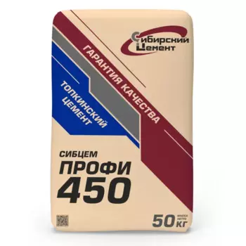 Цемент Топкинский Цемент M400 ЦЕМ II А-Ш 32.5 Б 50 кг