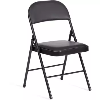 Стул складной FOLDER (mod. 3022G) / 1 шт. в упаковке Tetchair (Металл,Экокожа/Черный) арт.20471