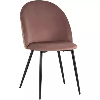 Стул Stool Group Lilly велюр пыльно-розовый УТ000034747