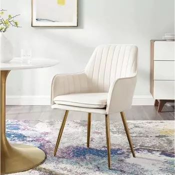 Стул Tranquil Synchrony Hesby (Металл/Велюр) арт.HSBI_Y607_beige