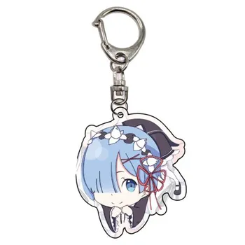 Брелок Zero Starting Life in Another World, коллекционный изысканный японский аниме, брелок Rem для детей, подарок 2