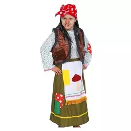 Карнавальный костюм «Баба-яга дремучая», р. L, рост 134-140 см