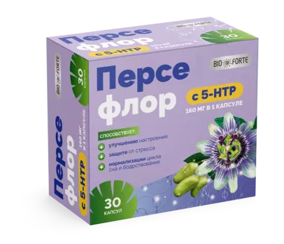 5-HTP Персефлор BioForte, капсулы массой 274 мг, 30 шт.