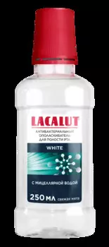 Лакалют White, ополаскиватель для полости рта, 250 мл