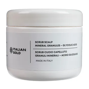 Скраб для кожи головы с гиалуроновой кислотой, Italian Gold, 250 мл
