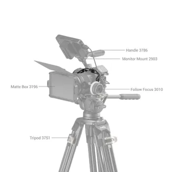 Клетка SmallRig 4003 “Black Mamba” для Canon EOS R7 4003B