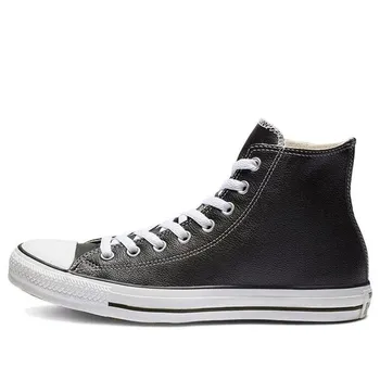 Кроссовки chuck taylor all star leather hi 'black' Converse, черный
