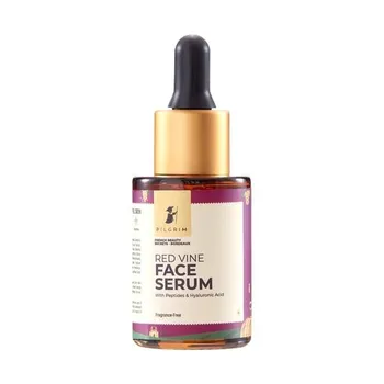 PILGRIM French Red Vine & Hyaluronic acid serum with пептиды | Сыворотка с красным вином для лица | Для женщин и мужчин | Все типы кожи | 30 мл