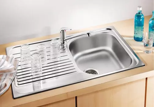 Кухонная мойка Blanco Tipo 45S Compact Матовая сталь 513441