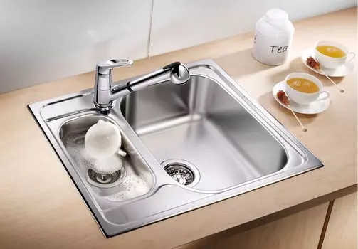 Кухонная мойка Blanco Tipo 6 Basic Полированная сталь 514813