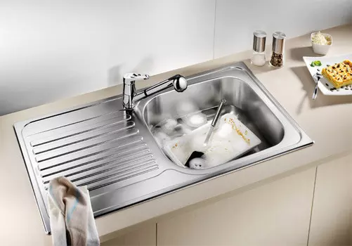 Кухонная мойка Blanco Tipo XL 6S Полированная сталь 511908