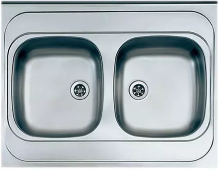 Кухонная мойка Alveus Classic 40 NAT полированная сталь 1009078