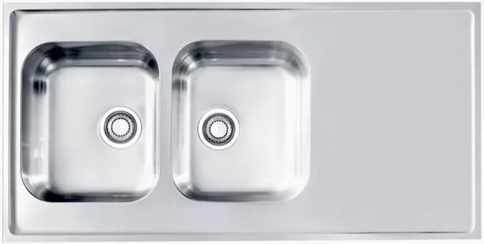 Кухонная мойка Alveus Classic Pro 100 SAT матовая сталь 1130474