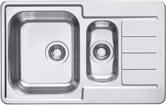 Кухонная мойка Alveus Line Maxim 70 SAT матовая сталь 1089614