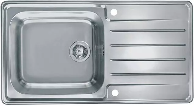 Кухонная мойка Alveus Praktik 100 LEI декоративная сталь 1097989