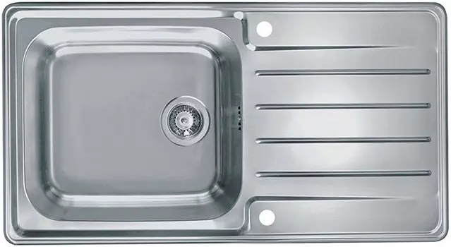 Кухонная мойка Alveus Praktik 100 SAT матовая сталь 1085977