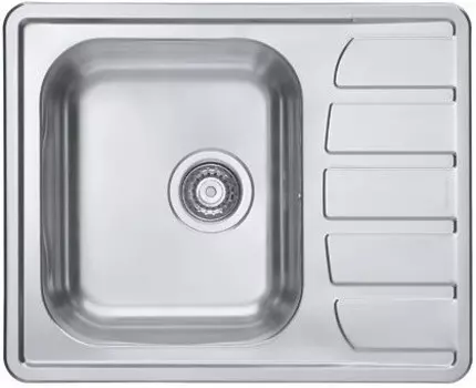 Кухонная мойка Alveus Zoom Maxim 10 SAT матовая сталь 1100215