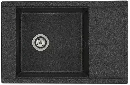Кухонная мойка Акватон Делия графит 1A715132DE210