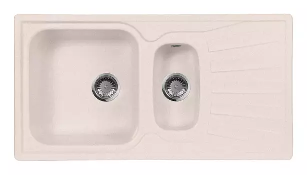 Кухонная мойка AquaGranitEx светло-розовый M-09K(311)