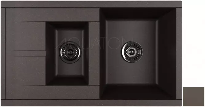 Кухонная мойка Акватон Делия кофе 1A716232DE280