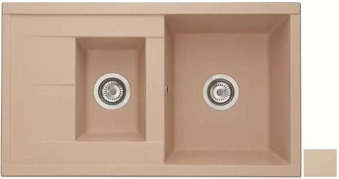 Кухонная мойка Акватон Делия латте 1A716232DE260