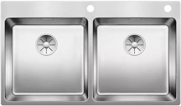 Кухонная мойка Blanco Andano 400/400-IF/A InFino зеркальная полированная сталь 522998