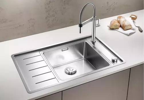 Кухонная мойка Blanco Andano XL 6S-IF Compact InFino зеркальная полированная сталь 523001
