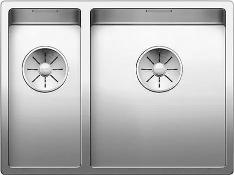 Кухонная мойка Blanco Claron 340/180-IF InFino зеркальная полированная сталь 521608